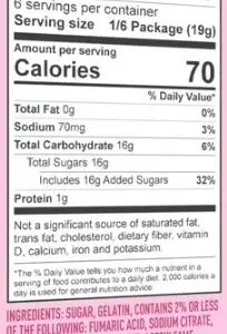 Gelatin Mix